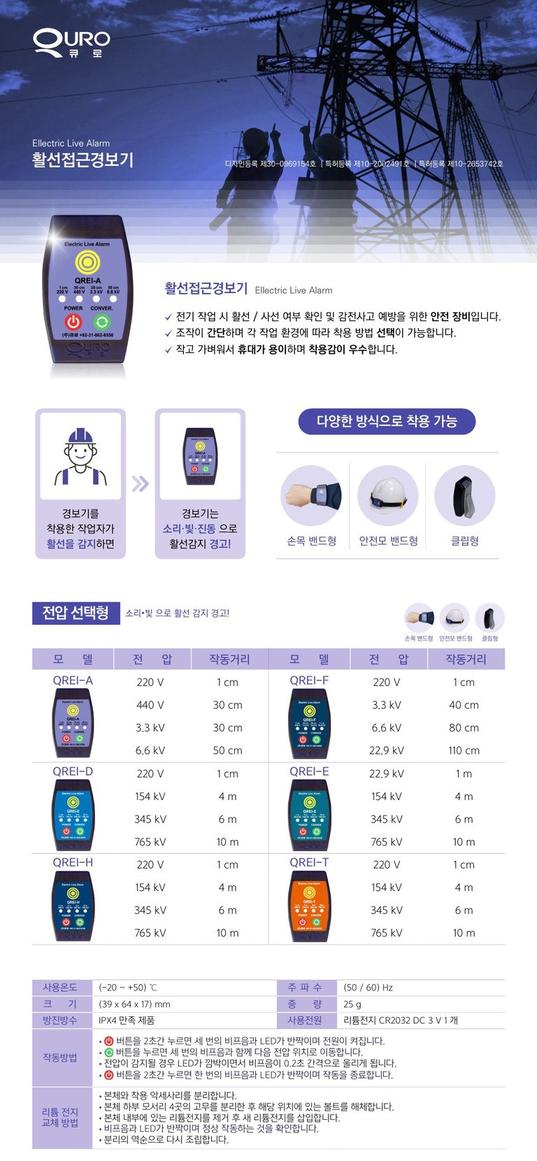 활선접근경보기